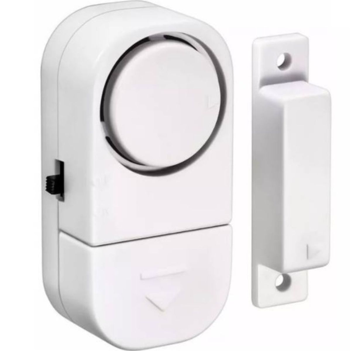 GENERICO - Pack 5 Alarmas Sensor Magnético Para Puertas Y Ventanas 90db