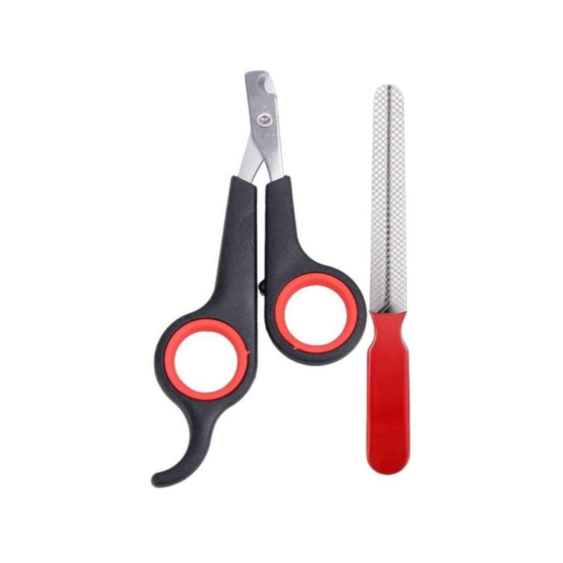 GENERICO - Kit Cortaúñas Y Limas Para Perros Y Gatos Mascotas