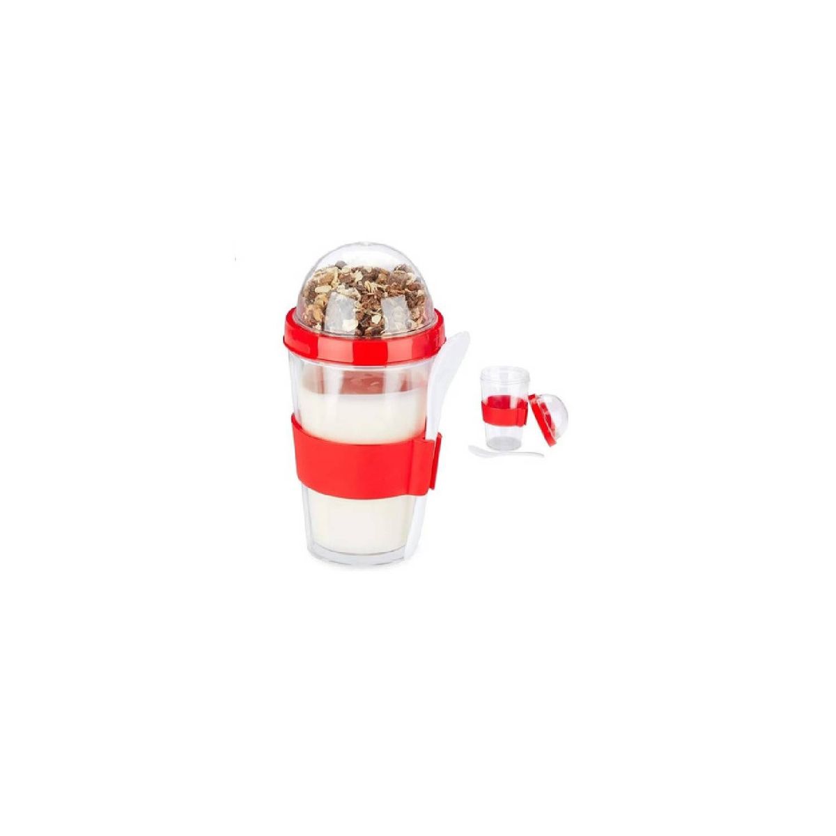 GENERICO - Vaso Contenedor De Yogurt y Cereal