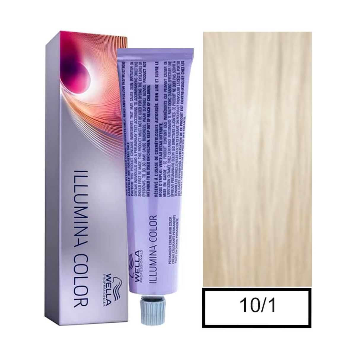 WELLA - Tintura Permanente Illumina Wella  10/1  60 Ml Mas Oxidante