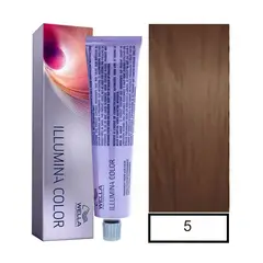 WELLA - Tintura Permanente Illumina 5 60 Ml Mas Oxidante