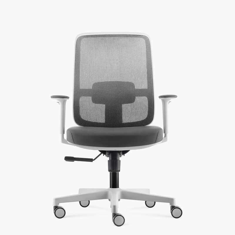 FORM OFFICE - Silla Oficina Lotto Gris Claro Form