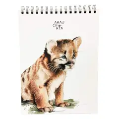 ARAUCANO - Croquera Carta 21,2x28cm Puma Araucaria