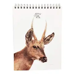ARAUCANO - Croquera Car 212x28cm Huemul Araucaria