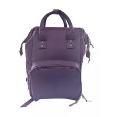 GENERICO - Pañalera Mochila Multifuncional Morado