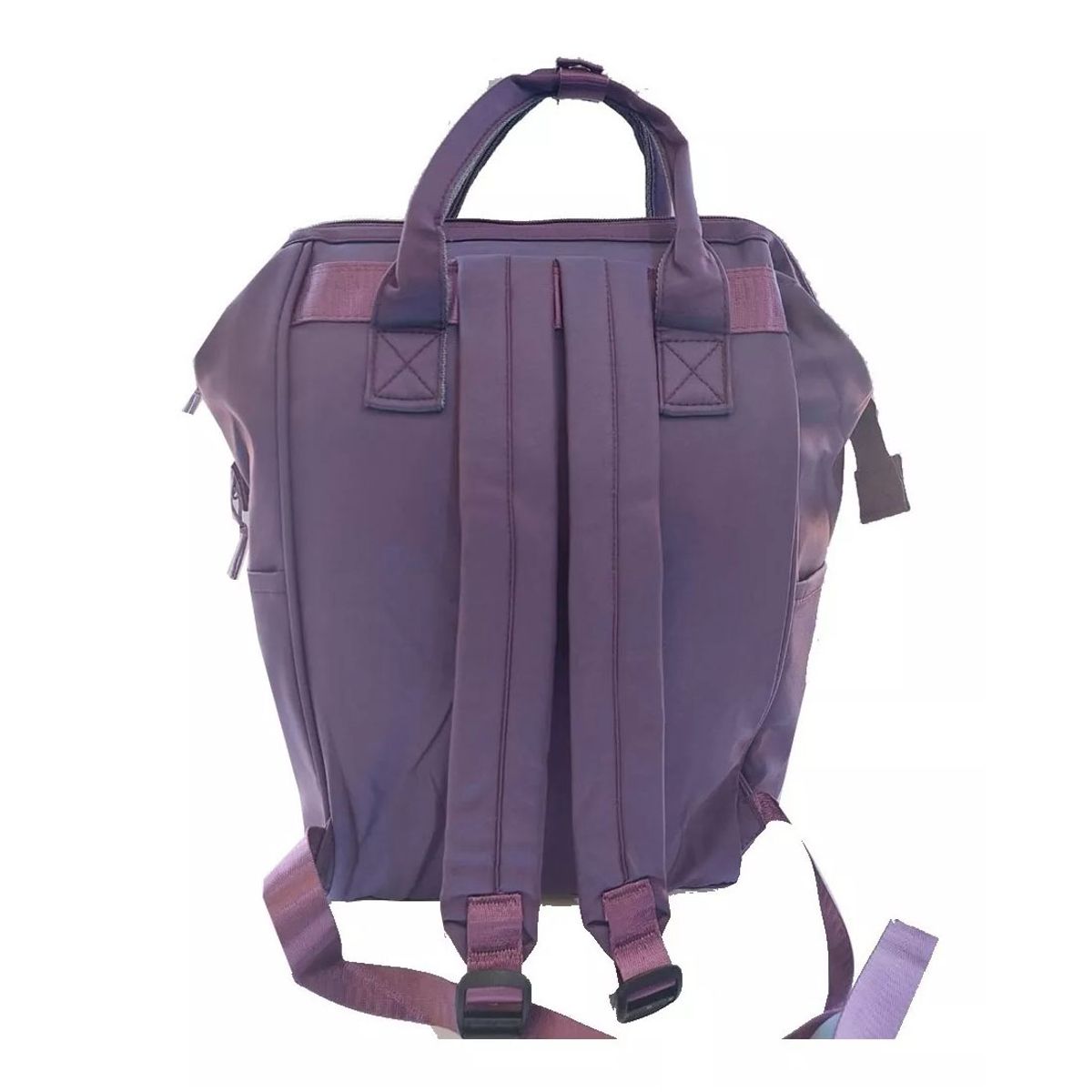 GENERICO - Pañalera Mochila Multifuncional Morado