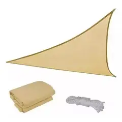 GENERICO - Toldo Vela Sombra Medida 3,6 mts Triangular