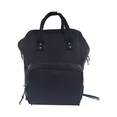 GENERICO - Pañalera Mochila Multifuncional Negro