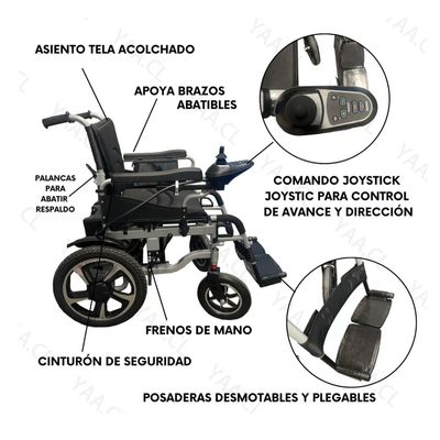 Imagen 2 del producto Silla De Ruedas Eléctrica espalda baja