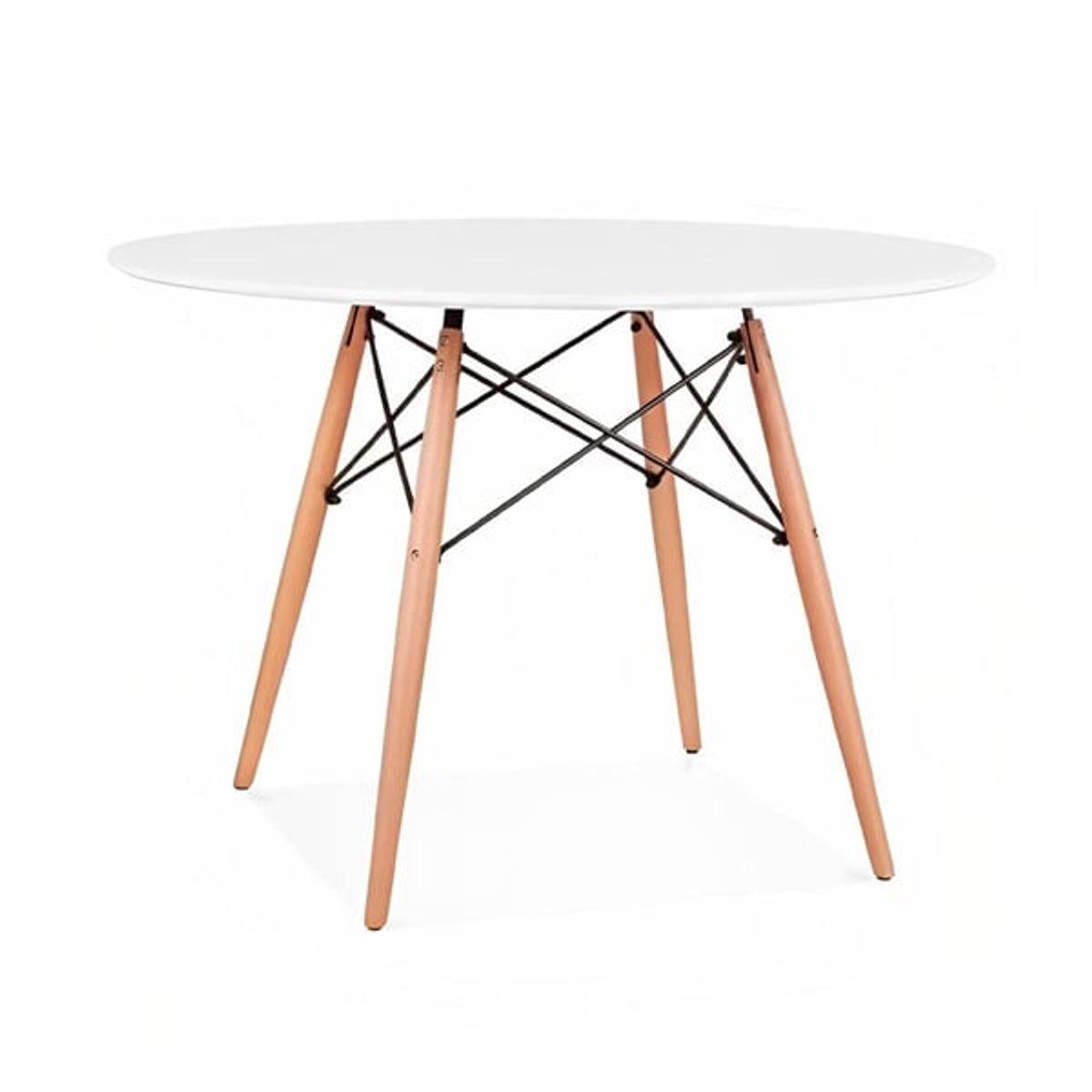 CORI CORI - Mesa eames redonda 100 cms Blanca
