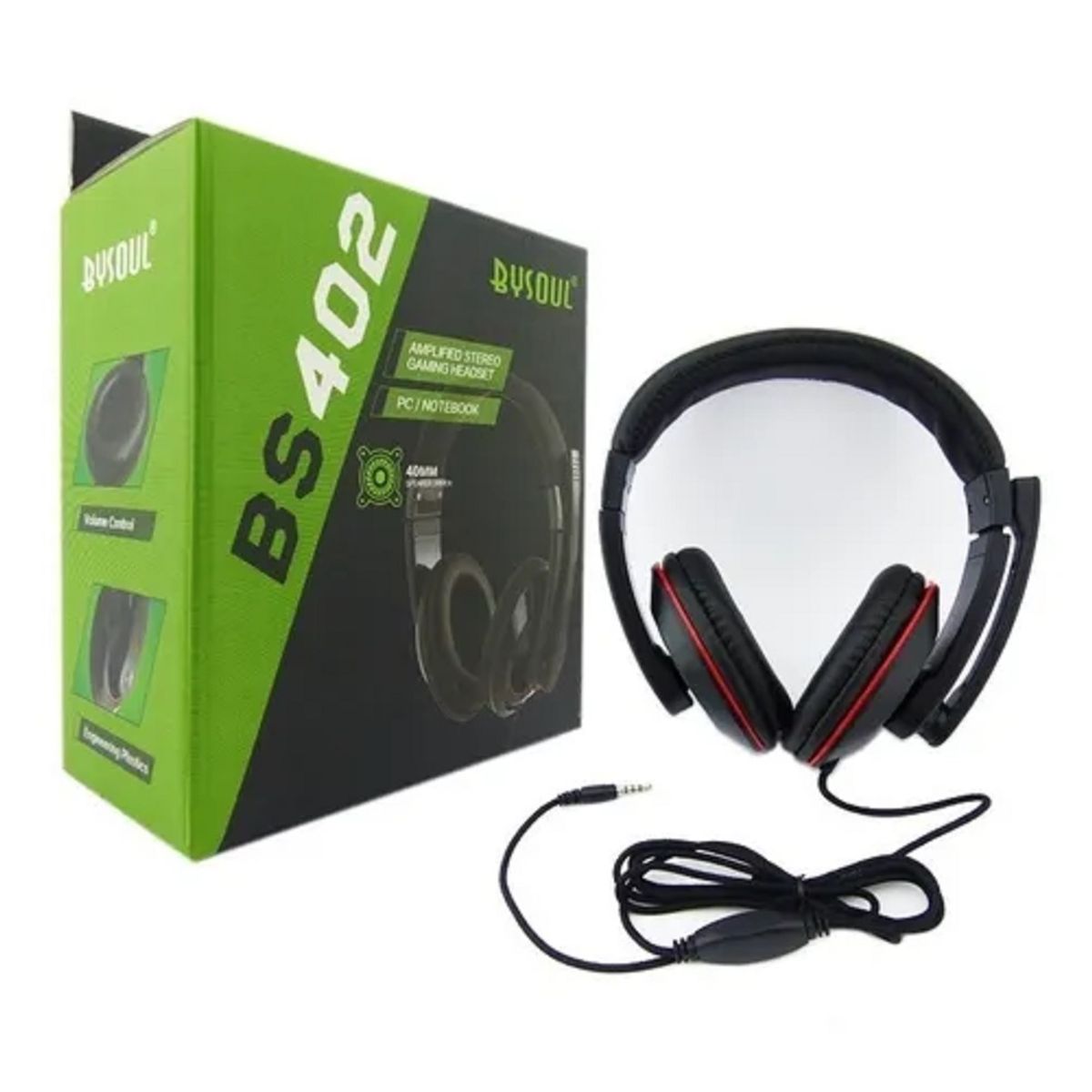 GENERICO - Audifono gamer con micrófono Over Ear BySoul TodoAudio
