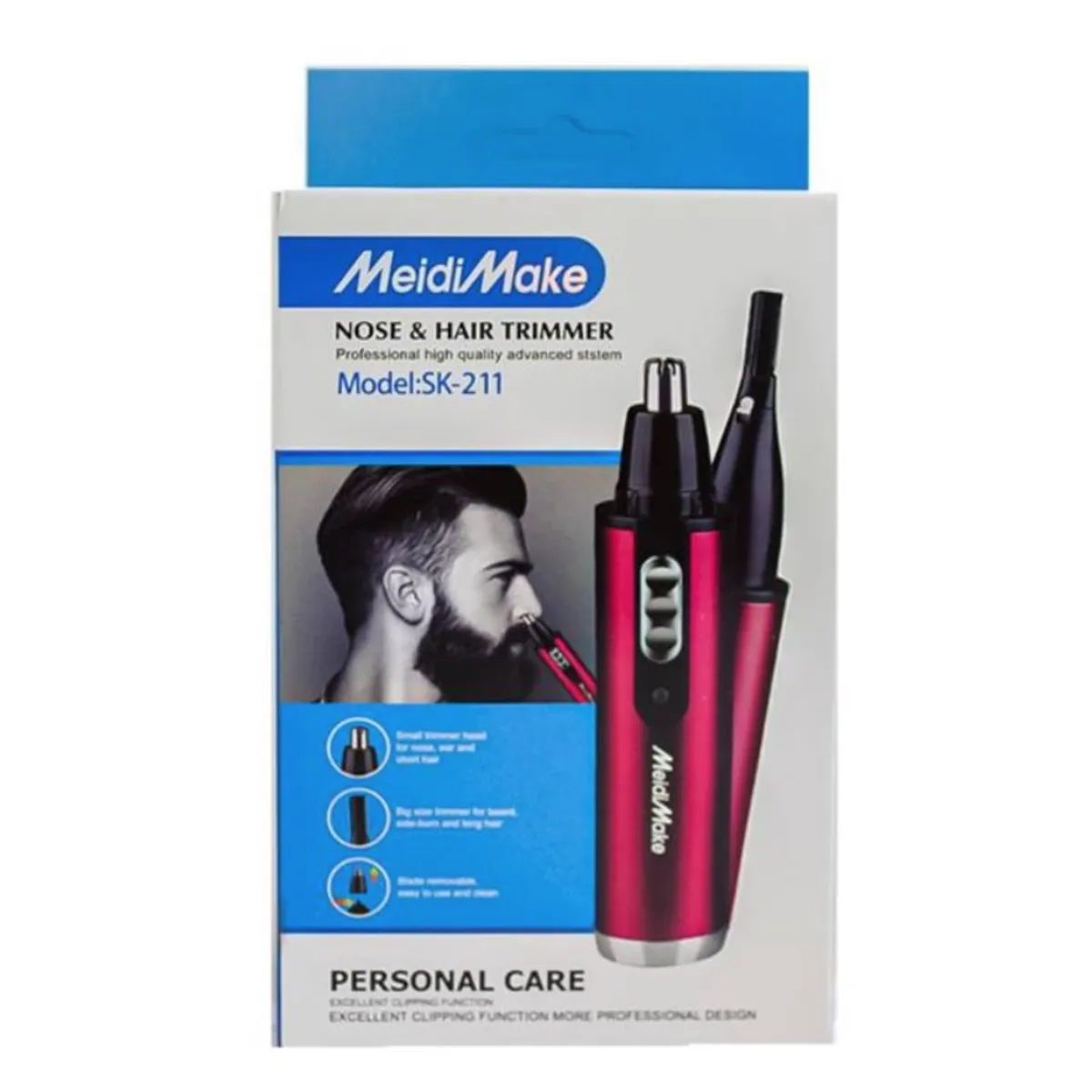 GENERICO - Depiladora Nasal Recargable Meidi Make