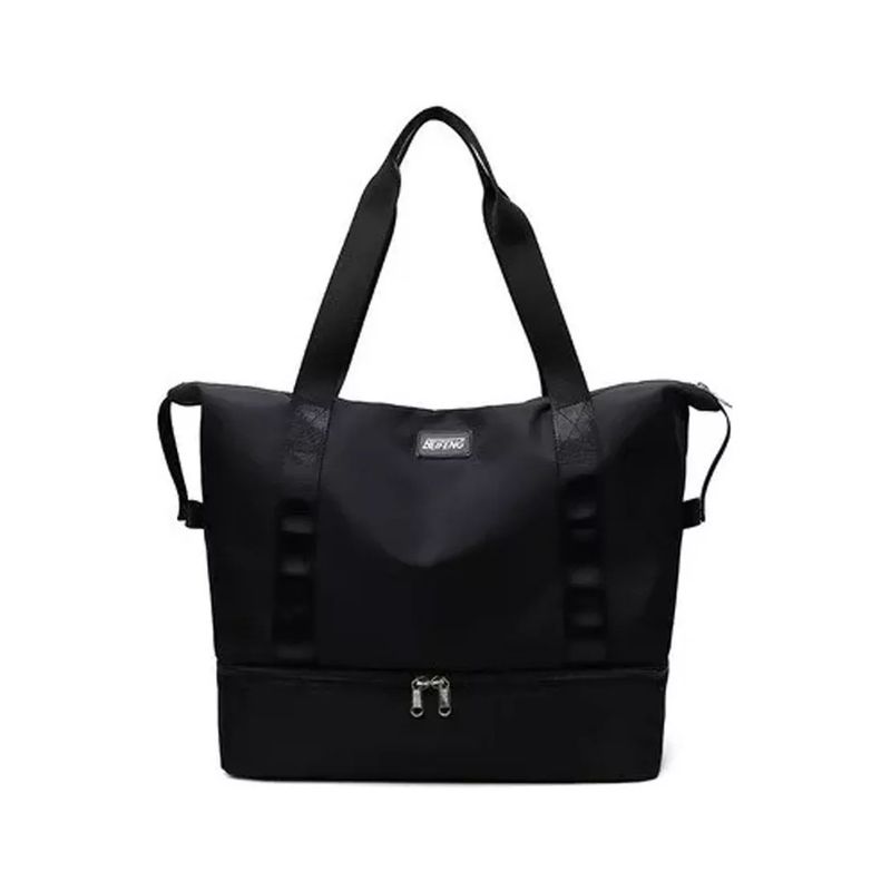 GENERICO - Bolso Gimnasio Viaje Para Mujer Negro