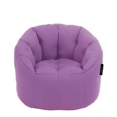 MOUTET - Sofá Pouf Modelo Shell Kids Color Lila