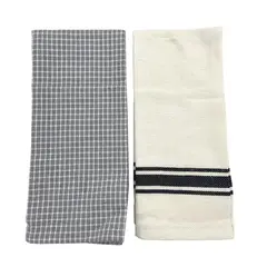 HOMEWELL - Set Paños de Cocina Algodón (2u)