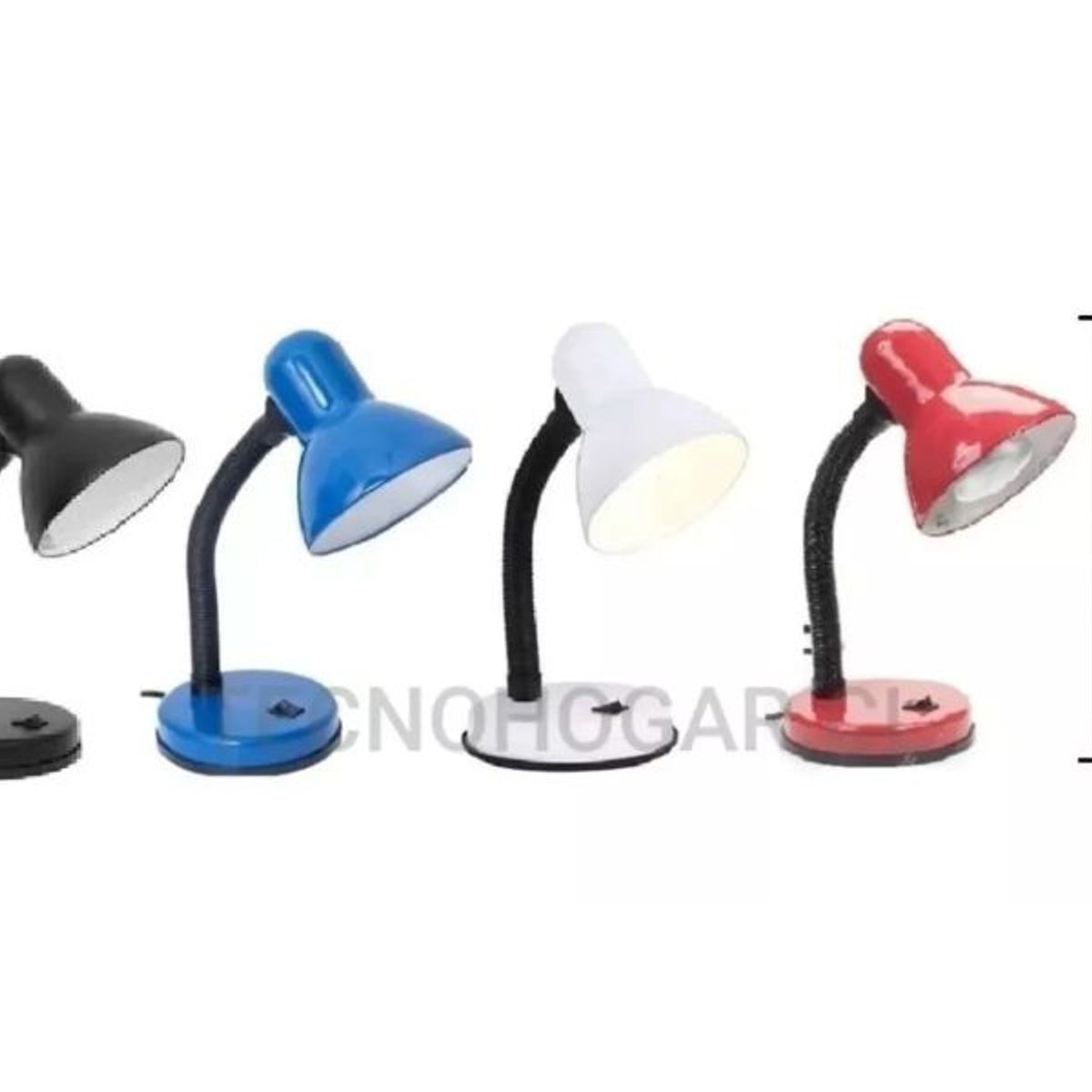 GENERICO - Lámpara Mesa Flexible Ajustable Articulada E27 Decoracion