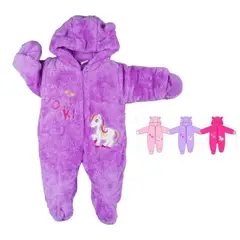 AGW - Osito Térmico Polar Niña Acolchado Forrado Algodón