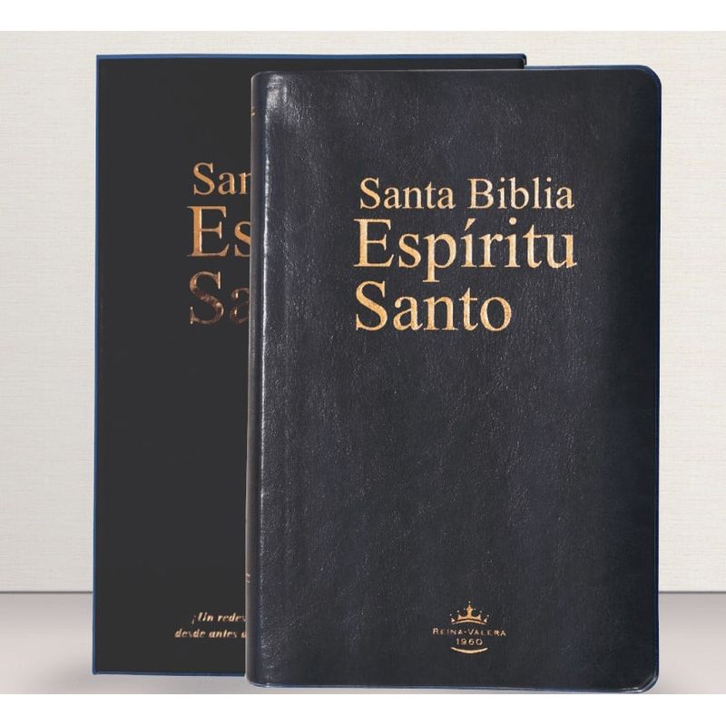 SOCIEDADES BIBLICAS UNIDAS - Biblia Reina Valera 1960 Espíritu Santo Negro