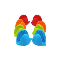 U BUY - 12x Guantes Para Horno Toma Olla Protector De Silicona Cocina