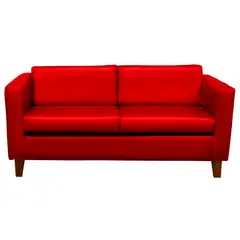 LATAM HOME - SOFA SICILIA 3C PU ROJO