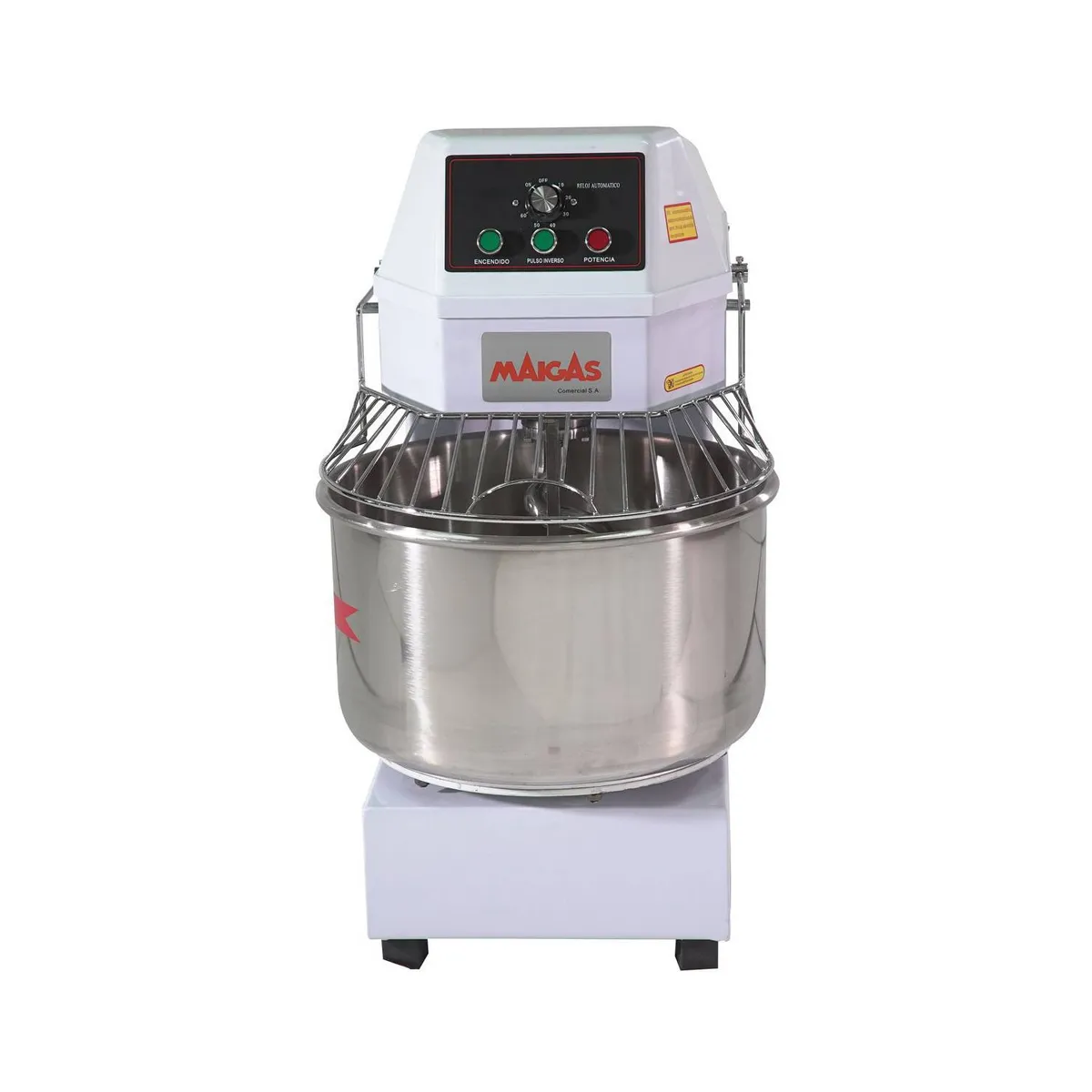 MAIGAS - Amasadora Industrial 22 KG High Power HS50