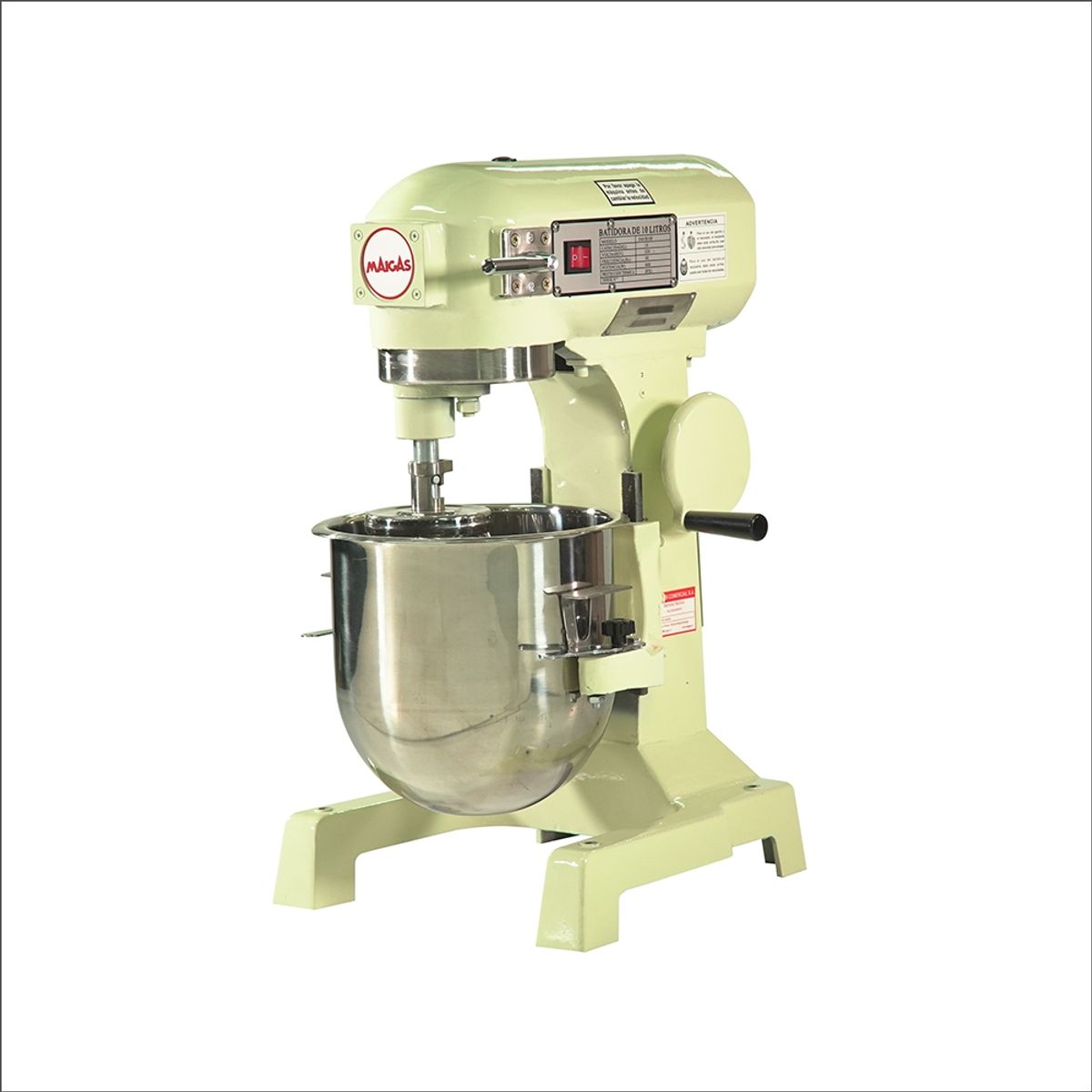 MAIGAS - Batidora Industrial 10 LT High Power FAVB10F