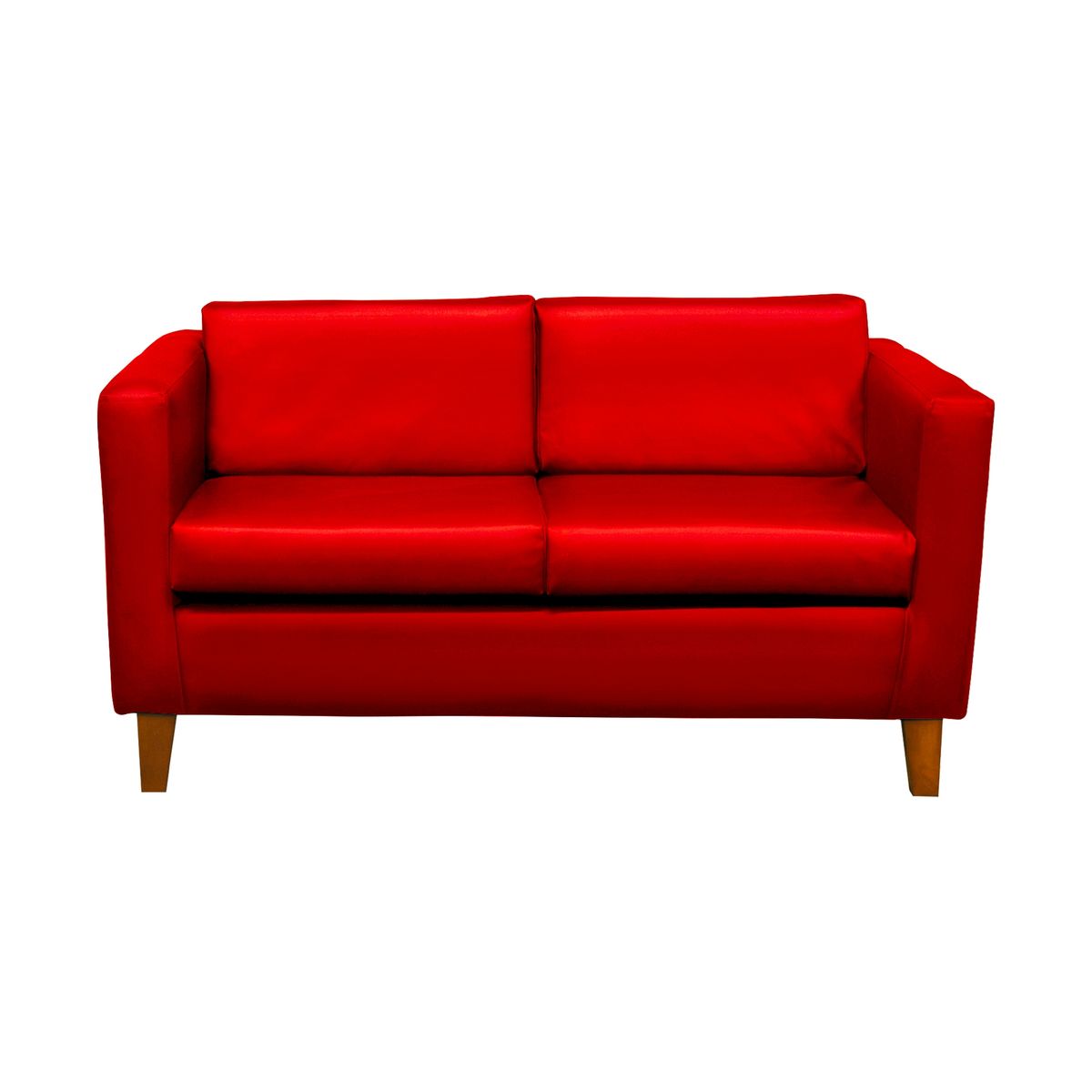 LATAM HOME - SOFA SICILIA 2C PU ROJO