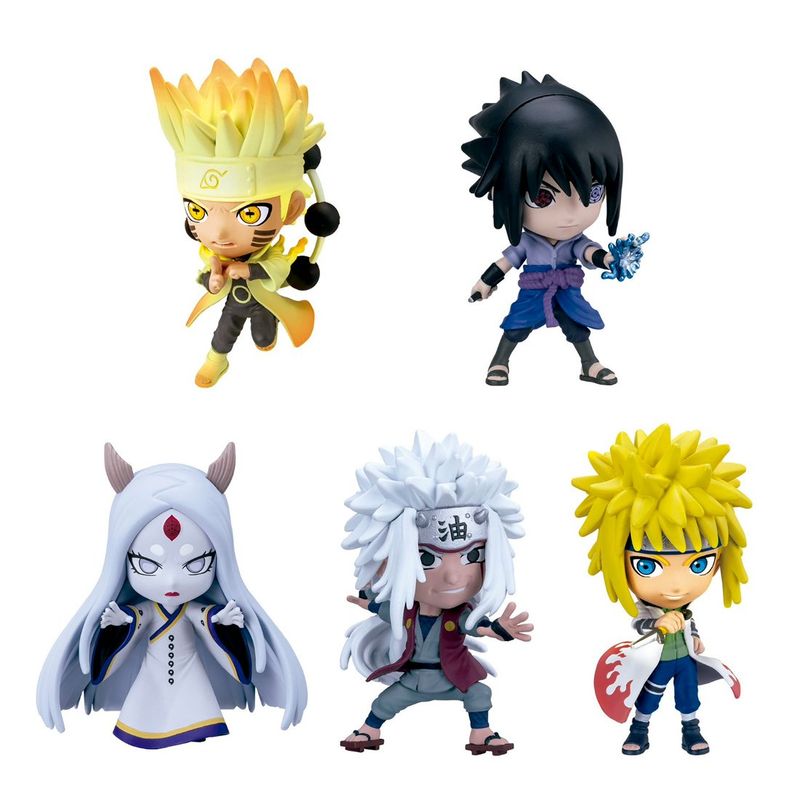 BANPRESTO - BANDAI FIGURA COLECCIONABLE CHIBI MASTERS NARUTO SURTIDO B