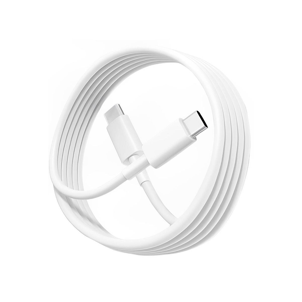GENERICO - 100W 5A PD 4.0 Dual Type-C male to male Fast Charging Data Sync Cable Dual TYPE C USB C Quik Charge line with E-Marker chip 1.5MT