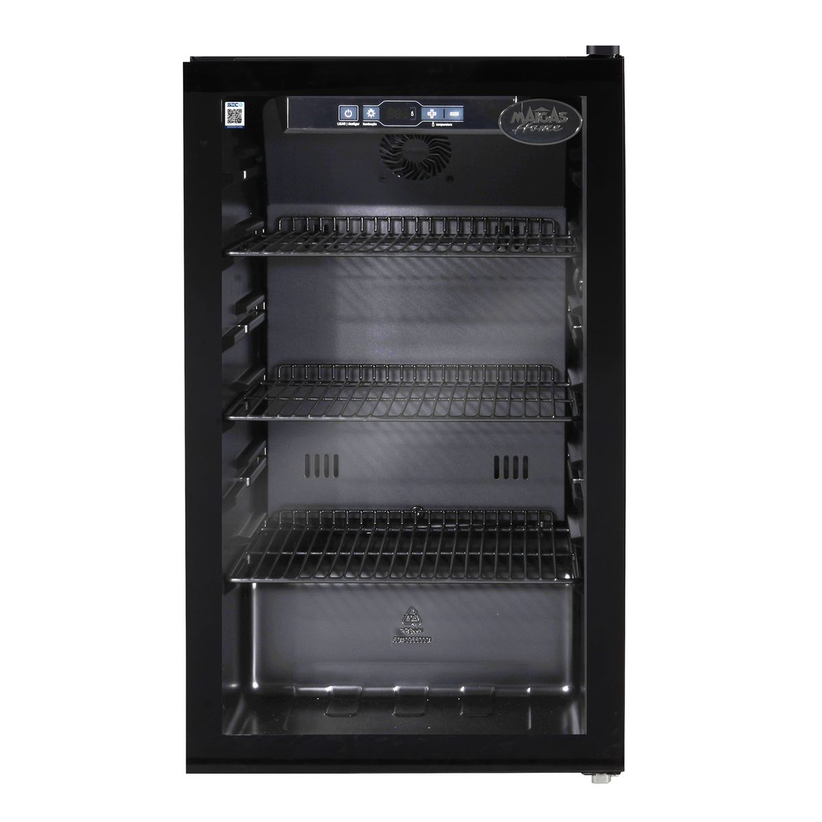 MAIGAS - Visicooler Cervezas y Vinos Negro 96 LT High Cooling HS-125WEN