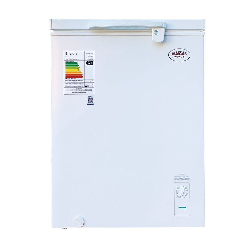 MAIGAS - Congelador Horizontal 145 Litros Blanco Maigas HS-186C