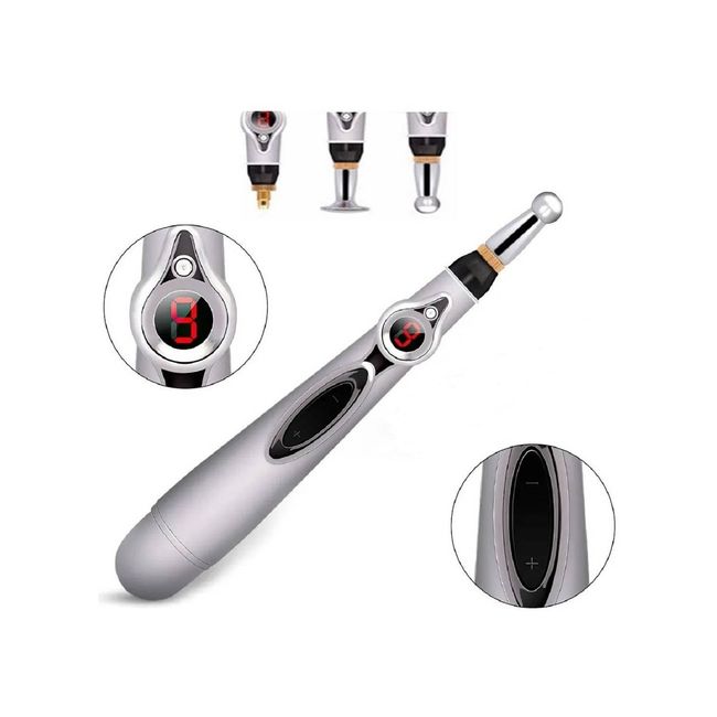 U BUY - Lapiz Masajeador Acupuntura Portatil Masajeador Electrico