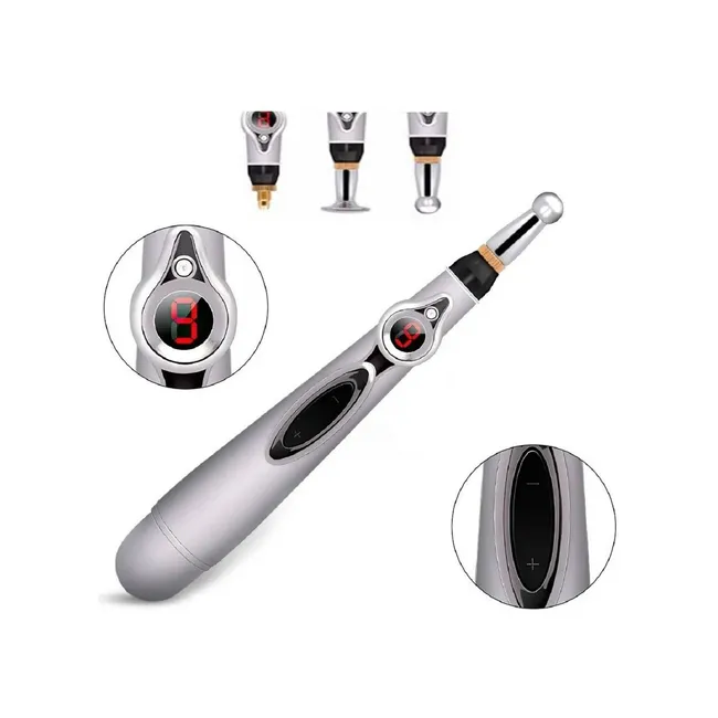 U BUY - Lapiz Masajeador Acupuntura Portatil Masajeador Electrico