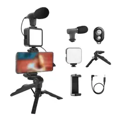 GENERICO - Estabilizador Trípode Soporte Celular Cámara Reflex Vídeo