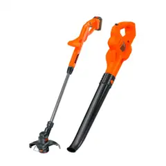 BLACK+DECKER - Pack Orilladora Inal.10" 20v+Soplador Inal. 20v