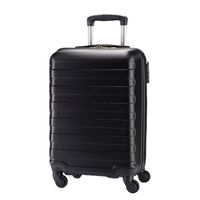 Maletas de Viaje para Cabina color Negro Rayas