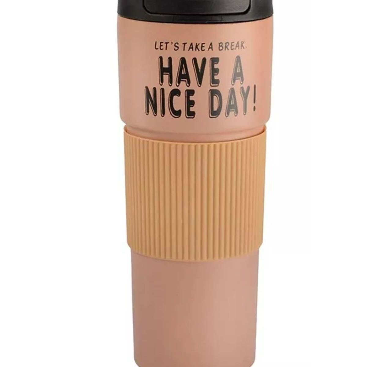 GENERICO - Vaso Termico Portátil Doble Capa De Acero Inoxidable Te Café