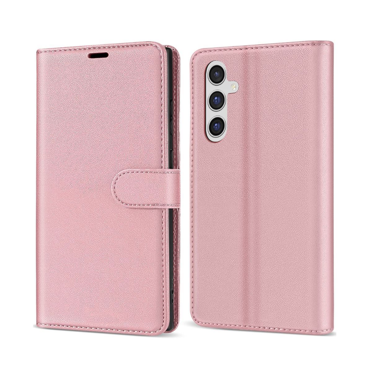 GENERICO - Carcasa Flip Cover Agenda Para Samsung Galaxy A14 5g rosado
