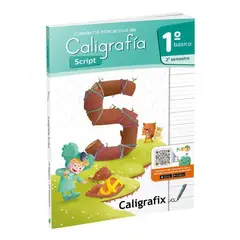 CALIGRAFIX - Caligrafia Script 1º Basico 2° Semestre