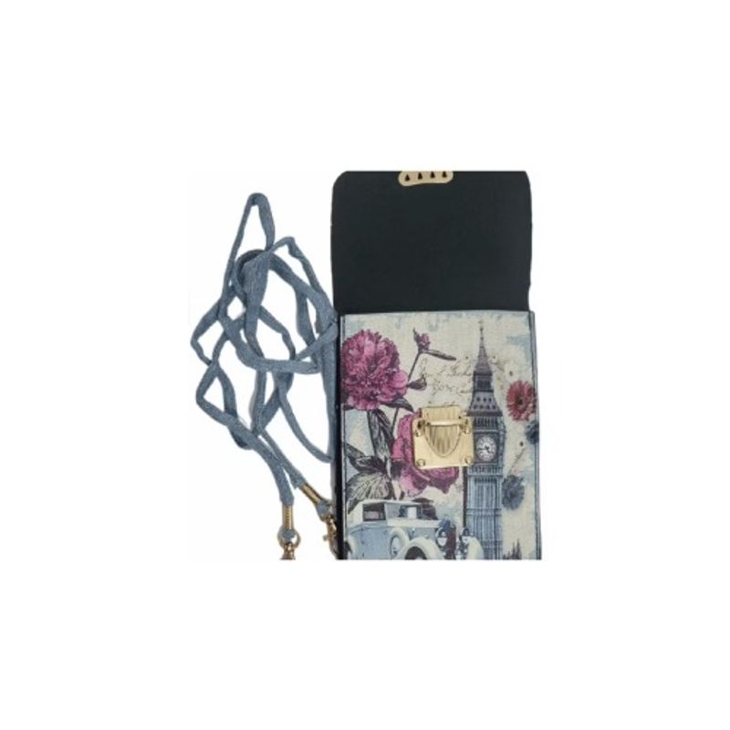 U BUY - Bolso Pequeño Estampado Mujer 17x12cm