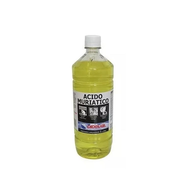 DIDEVAL - Acido Muriatico 1 Litro