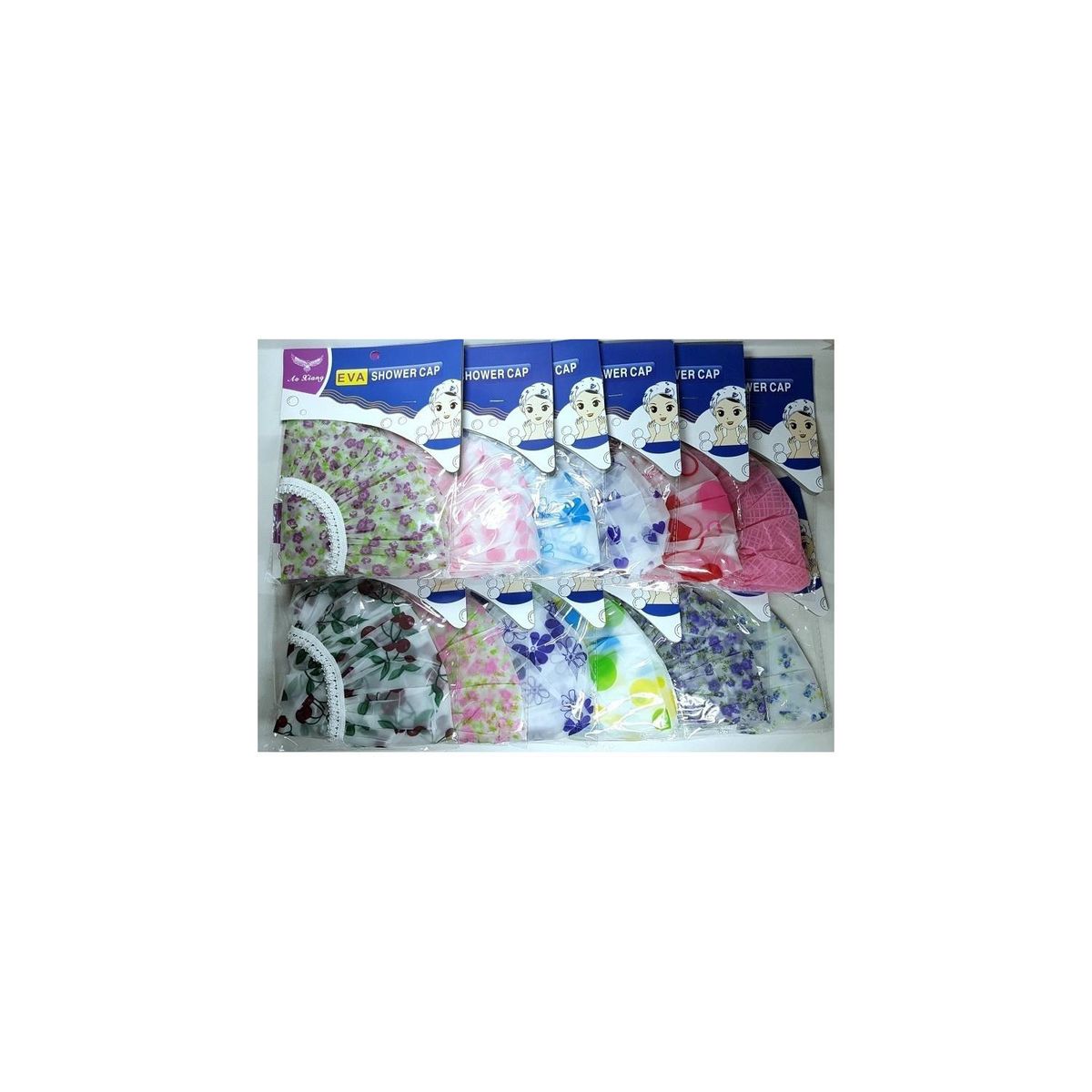 U BUY - Set 2 Gorros De Baño De Microfibra Ducha Protector Oidos