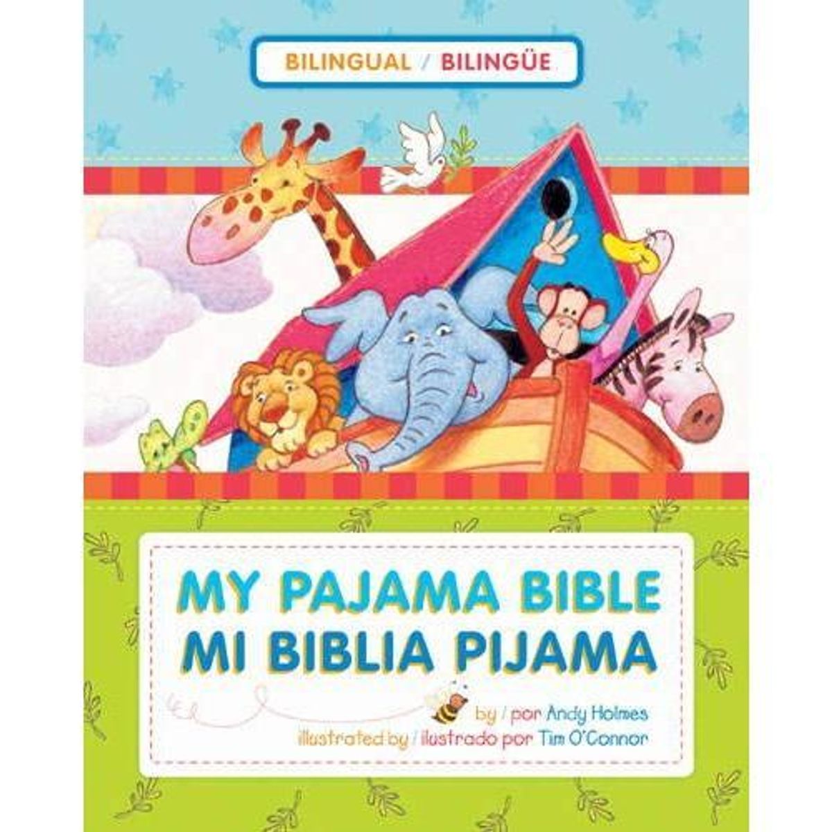 SOCIEDAD BIBLICA CHILENA - Mi Biblia Pijama Bilingue Inglés / Español para niños