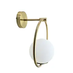 GENERICO - Aplique De Pared Premium Esferico E27 Diseño bronce