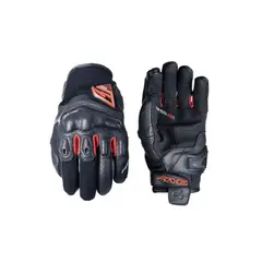 FIVE GLOVES - Guante De Moto Five RS2 Evo Negro Rojo