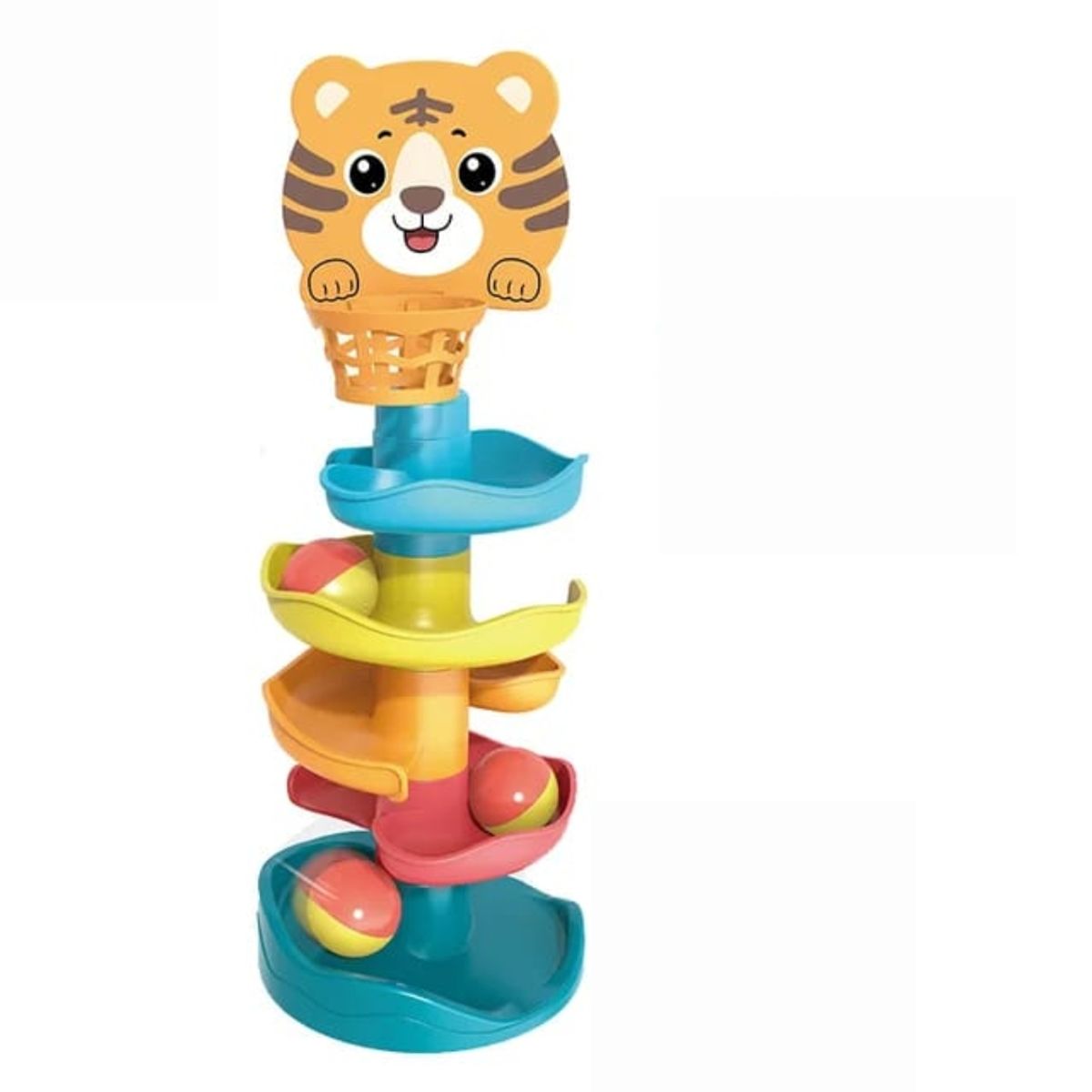 OEM - JUEGO DIDACTICO TOBOGAN DE PELOTAS PARA BEBE