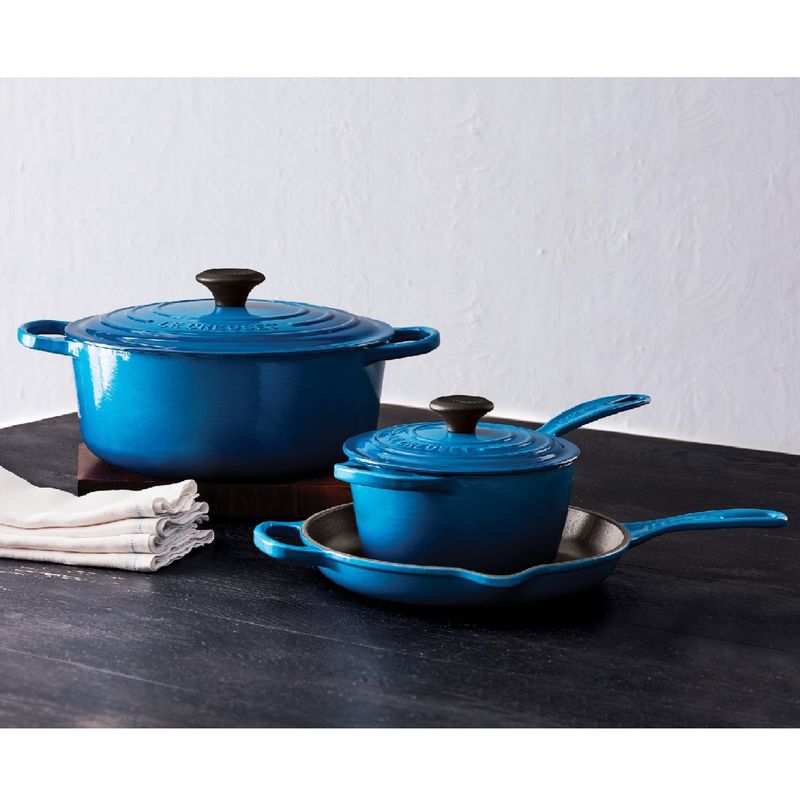 LE CREUSET - Skillet Lisa 23Cm Azul Marseille