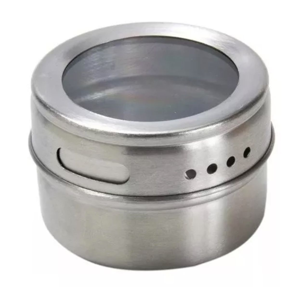 GENERICO - Especieros Frascos Condimentos Cocina Magnéticos Metal