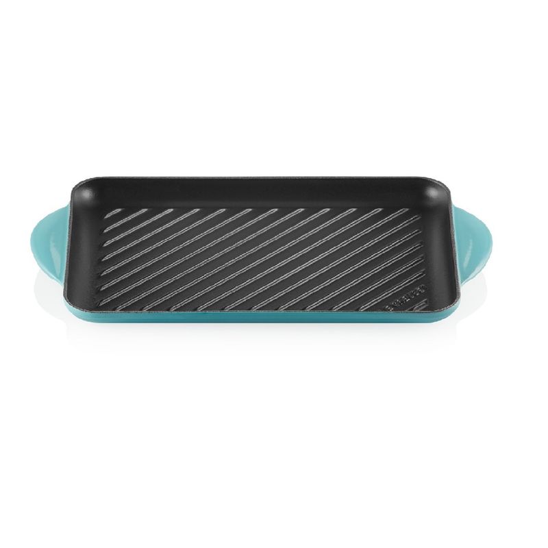 LE CREUSET - Parrilla Tradition Grill Rectangular 32cm Azul Caribe