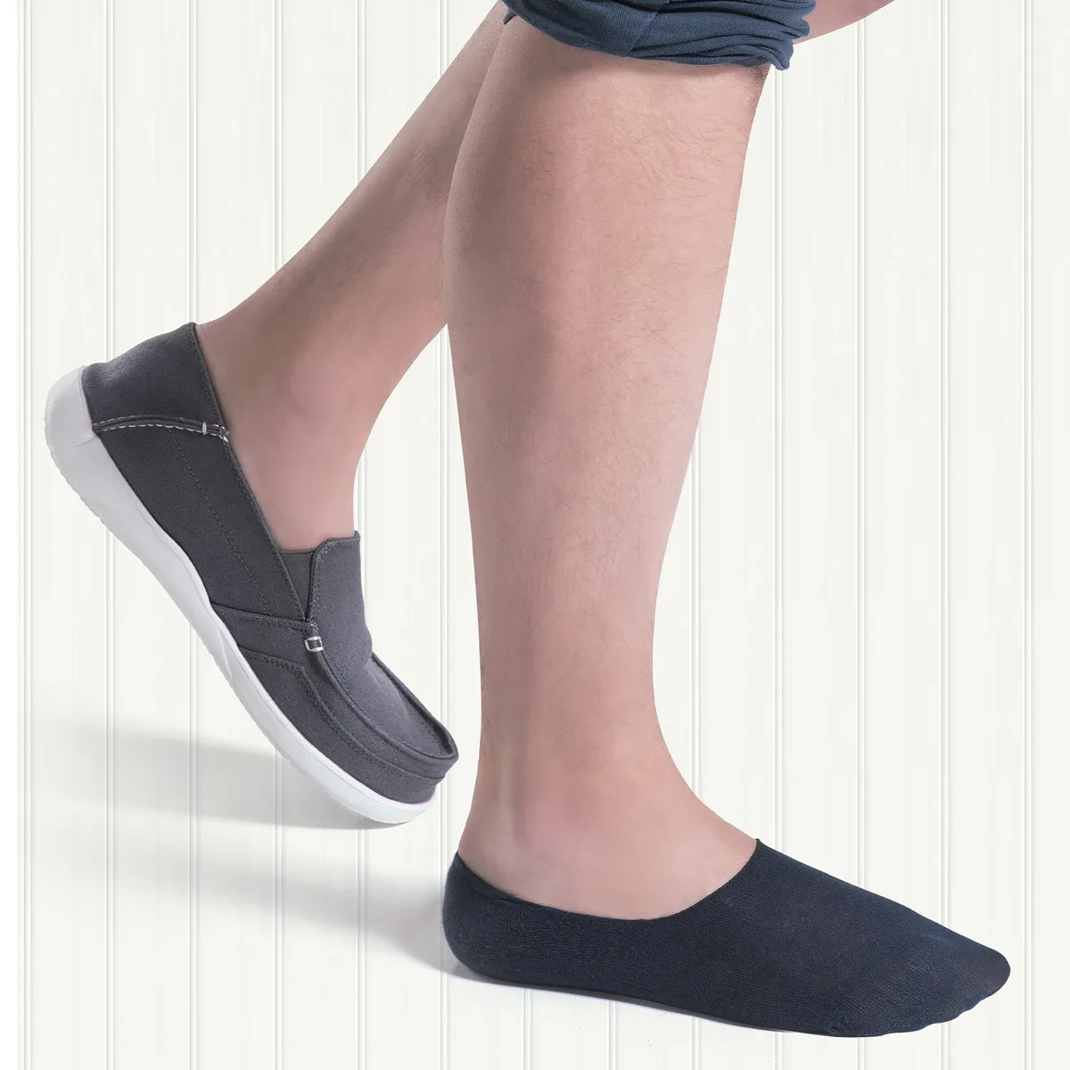 CAFFARENA - CALCETÍN INVISIBLE HOMBRE BAMBÚ PACK 2